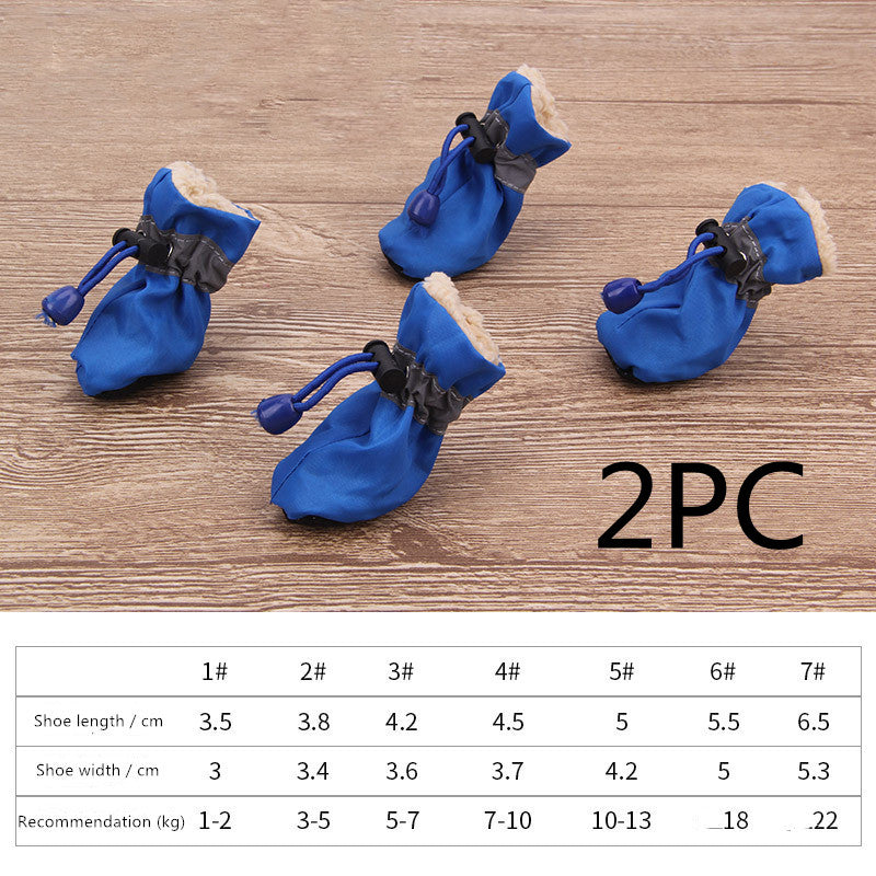 KFX-2497981 Soft Soled Cloth Pet Shoes for Dogs
