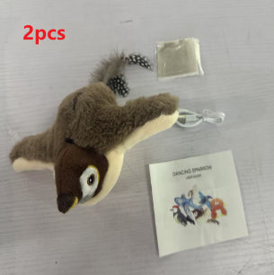 KFX-2500797 Jumping Plush Toy with Sound - Electric Fish, Bird, and Crab Options