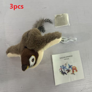 KFX-2500797 Jumping Plush Toy with Sound - Electric Fish, Bird, and Crab Options