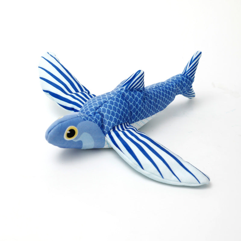 KFX-2500797 Jumping Plush Toy with Sound - Electric Fish, Bird, and Crab Options