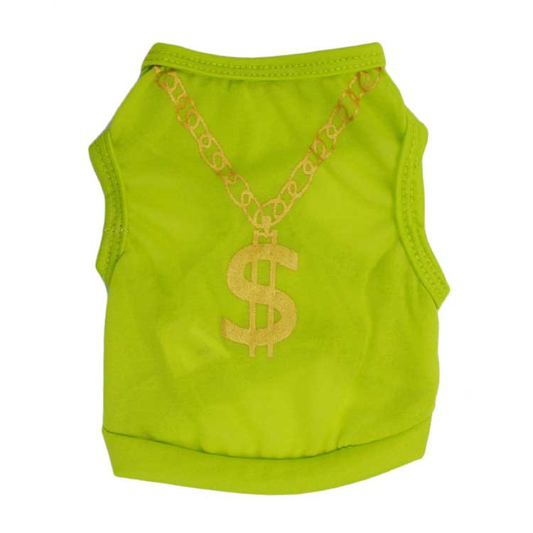 KFX-2505277 Spring and Summer Pet Vest for Dogs - Lightweight Polyester, Available in Blue, Black, Green, Sizes XS-XXL