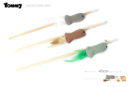 KFX-2507709 Hilarious Cat Toy Stick for Interactive Play and Fun