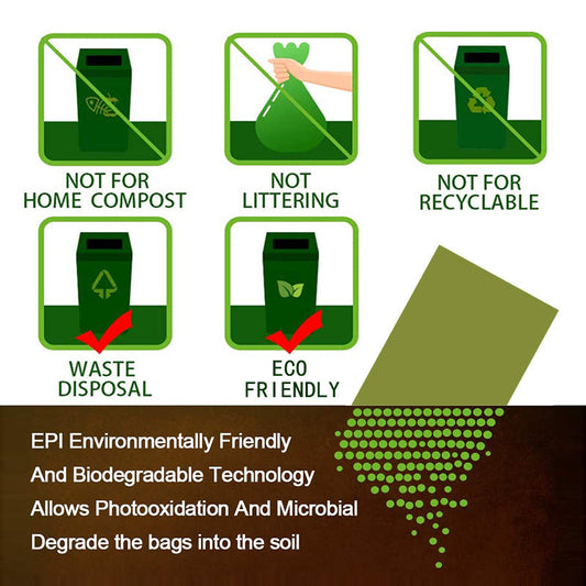 KFX-2509117 Degradable Pet Waste Bag Storage Box with 20 Bags and Dispenser