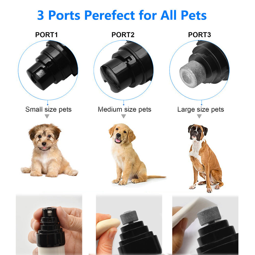 KFX-2510653 Multifunctional Pet Nail Clipper with Magnifying Glass and LED Light