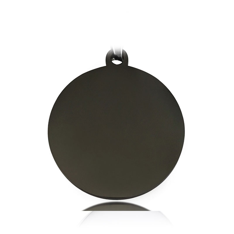 KFX-2515261 Titanium Steel Personalized Pet ID Tag - Durable Anti-Lost Design in Various Shapes