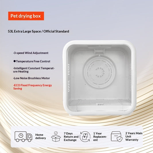 KFX-2516669 Pet Drying Box with Sterilization and Cat-Proof Window - Suitable for Cats, 220V, Below 1000W
