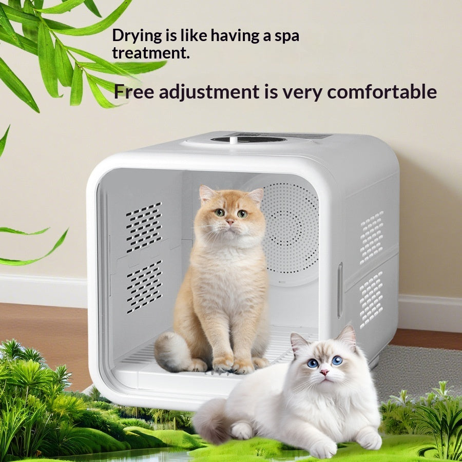 KFX-2516669 Pet Drying Box with Sterilization and Cat-Proof Window - Suitable for Cats, 220V, Below 1000W