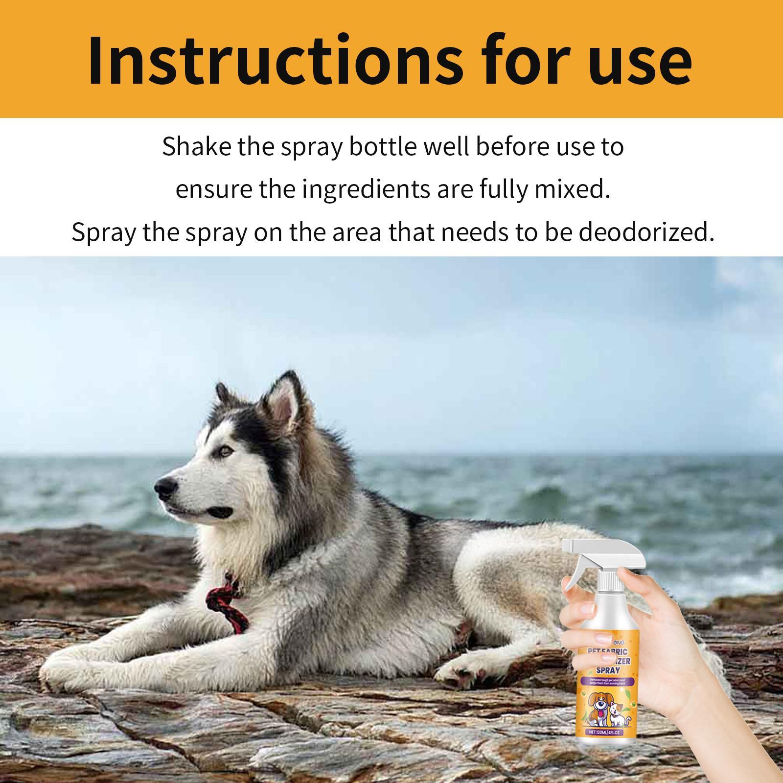 KFX-2520253 Long-Lasting Pet Fabric Deodorizer Spray for Indoor Odor Elimination