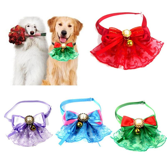 KFX-2520765 Dog Tie Bell with Adjustable Webbing, Casual Style, Fits 20-36 CM, Suitable for All Seasons