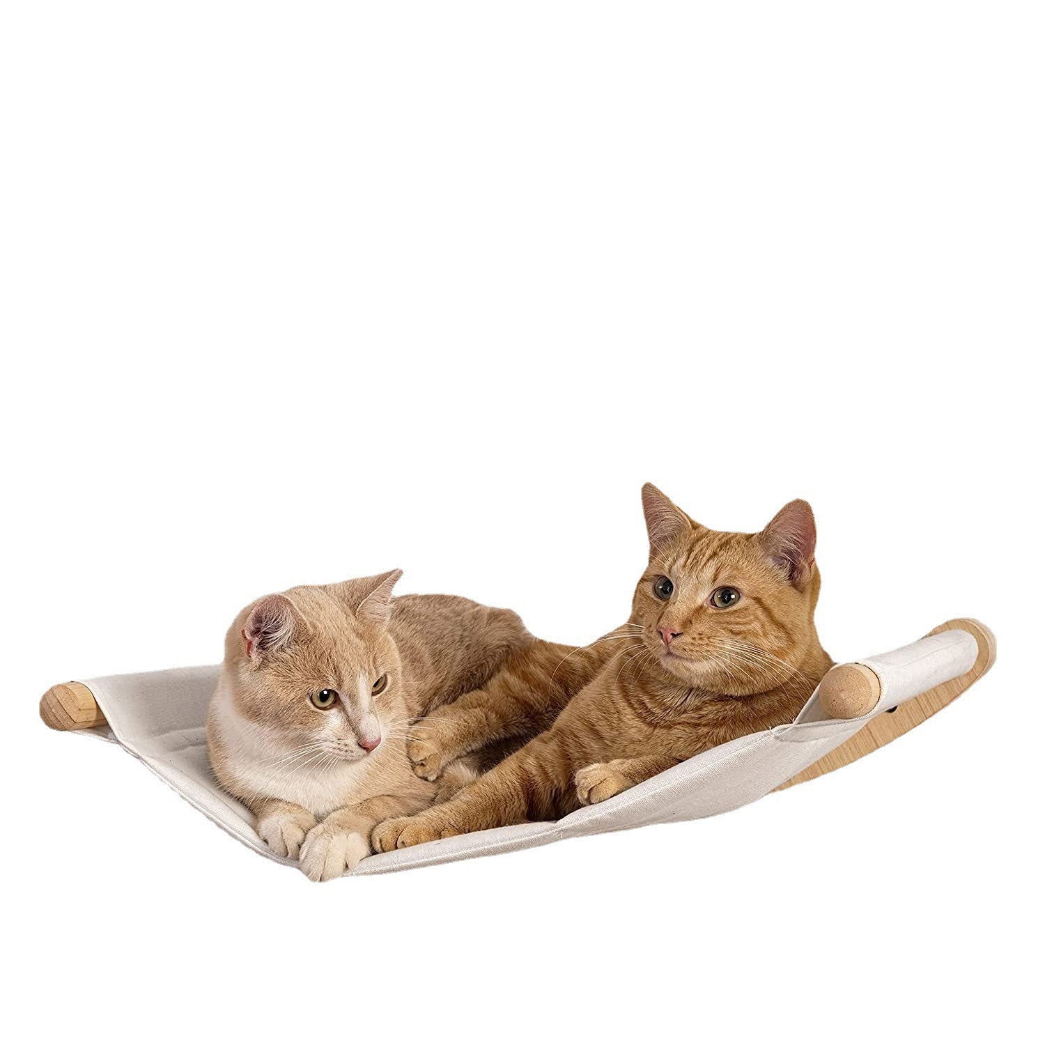 KFX-2521661 Wall-Mounted Cat Jumping Platform Made of Solid Wood for Active Pets
