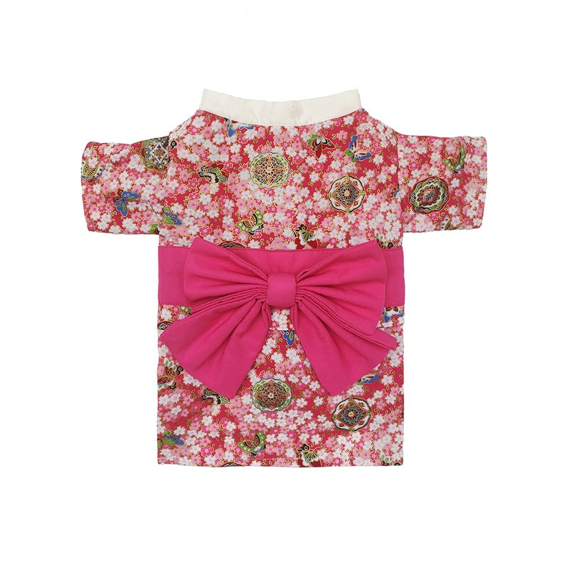 KFX-2522557 Cherry Blossom and Geisha Themed Apparel for Small Dogs and Cats - Various Sizes Available