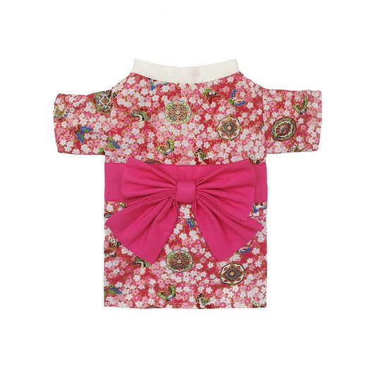 KFX-2522557 Cherry Blossom and Geisha Themed Apparel for Small Dogs and Cats - Various Sizes Available