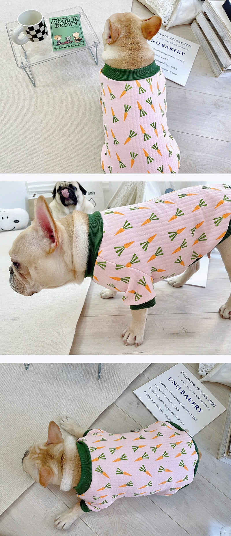 KFX-2523453 Cozy Cotton-Padded Coat for Pets - Ideal for Autumn and Winter