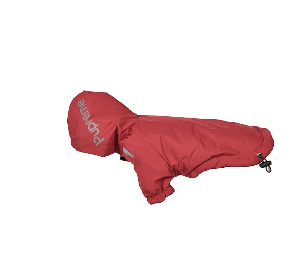 KFX-2526525 Winter Dog Clothing - Casual Black and Red Pet Clothes in Sizes S to XXL