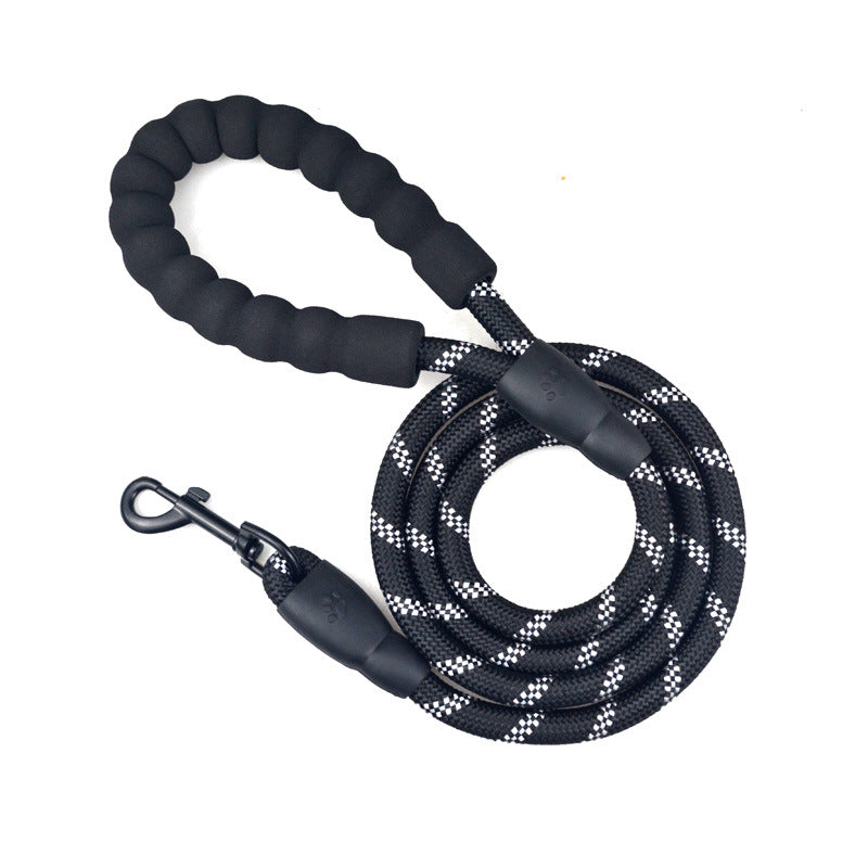 KFX-2527933 Reflective Nylon Dog Leash in Multiple Colors and Lengths