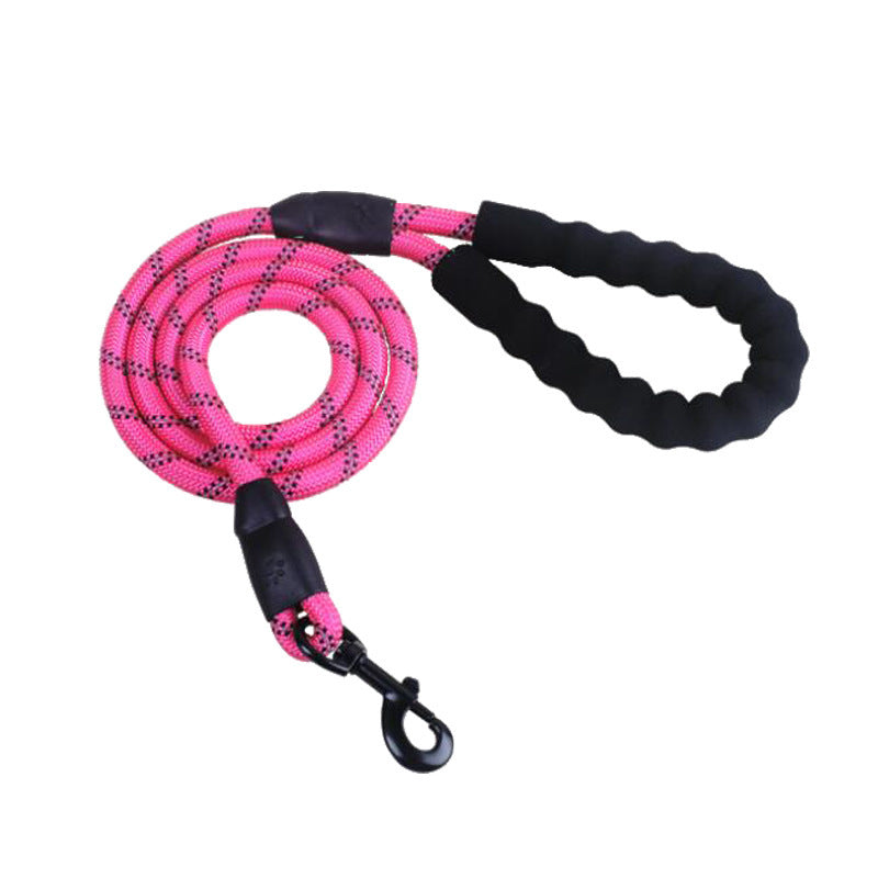KFX-2527933 Reflective Nylon Dog Leash in Multiple Colors and Lengths