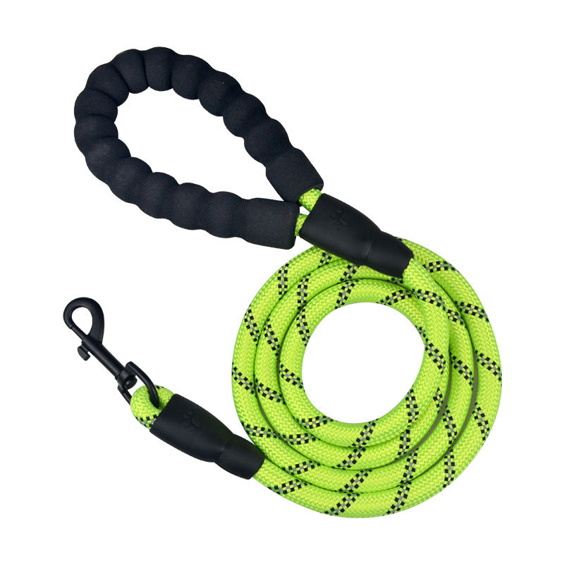 KFX-2527933 Reflective Nylon Dog Leash in Multiple Colors and Lengths