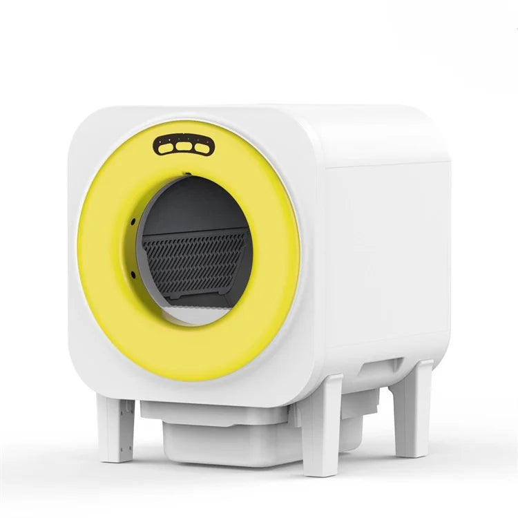 KFX-253331 Smart Self-Cleaning Electric Cat Litter Box with Deodorization and 75L Capacity for Cats Up to 15KG