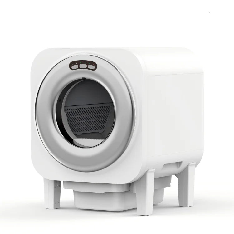 KFX-253331 Smart Self-Cleaning Electric Cat Litter Box with Deodorization and 75L Capacity for Cats Up to 15KG
