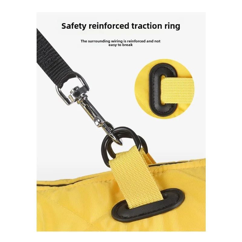 KFX-2539325 Waterproof Reflective Large Dog Winter Coat for Cold Weather and Snow