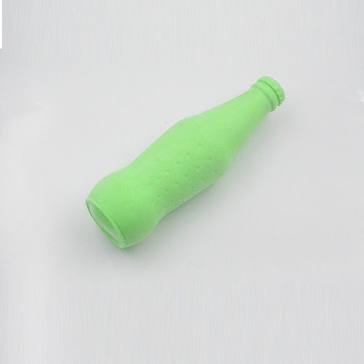 KFX-2540477 Customizable Foaming Pet Tooth Cleaning Toy - Yellow, Pink, Blue, Made from Special TPR