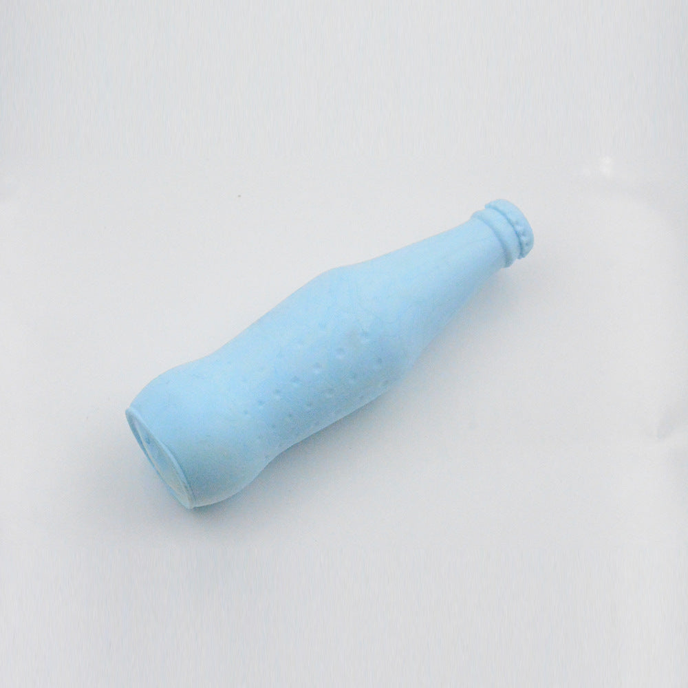 KFX-2540477 Customizable Foaming Pet Tooth Cleaning Toy - Yellow, Pink, Blue, Made from Special TPR