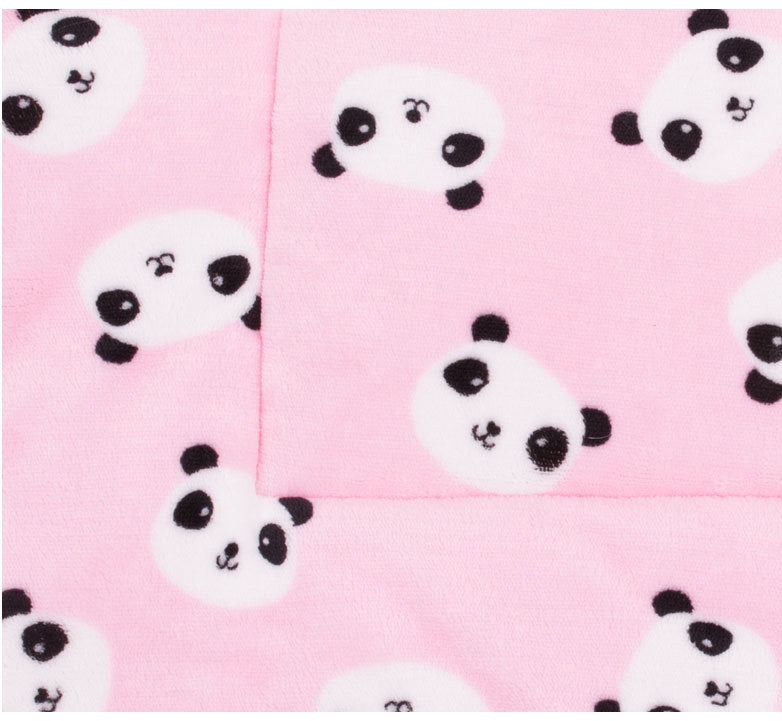 KFX-2541501 Cute Cartoon Lamb Cashmere and Flannel Universal Dog Mat
