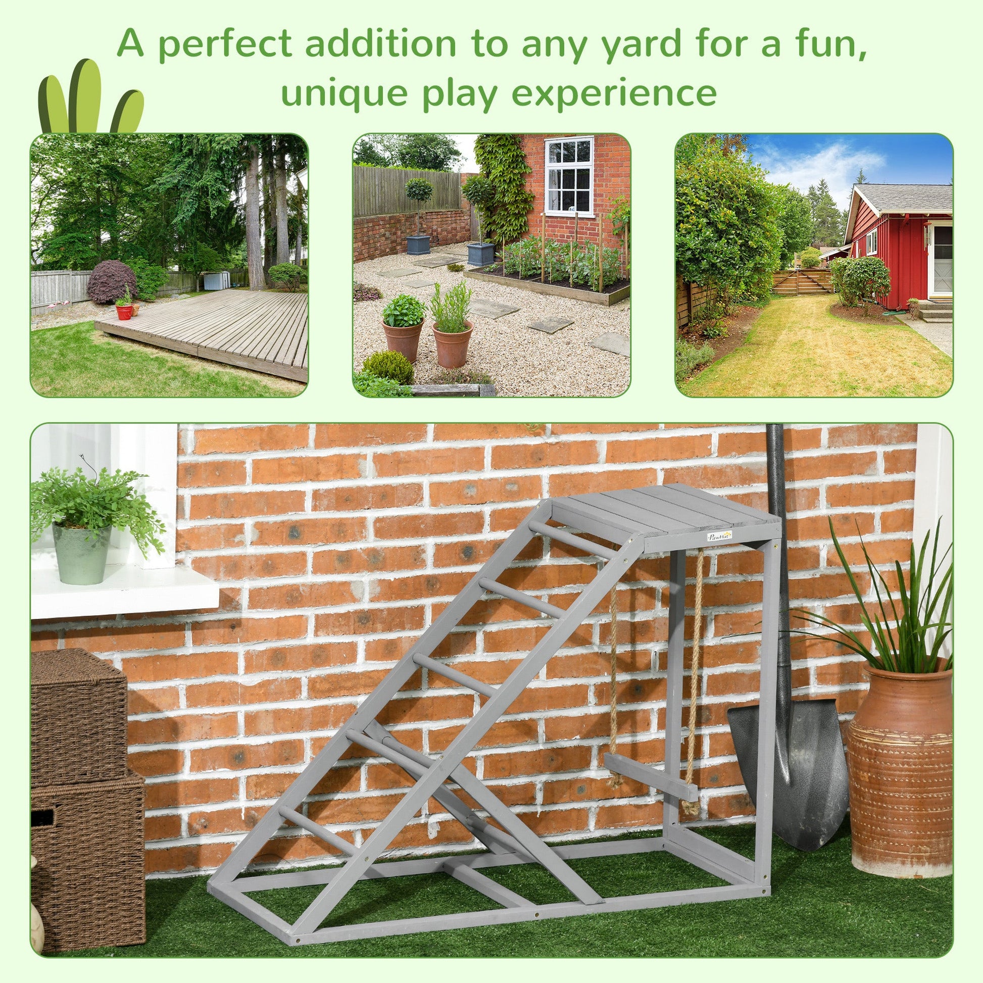 KFX-2543293 Chicken Activity Center with Swings, Perches, and Ladder for Enhanced Hen Wellbeing