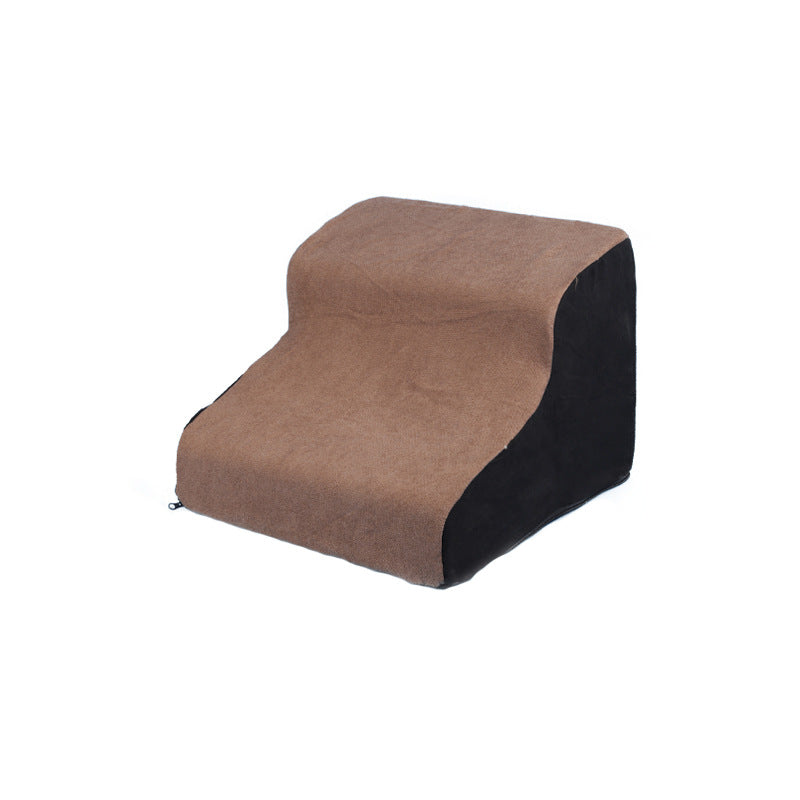 KFX-2543805 Pet Stairs for Small Dogs - Multi-Level Wave Design with Various Color Options