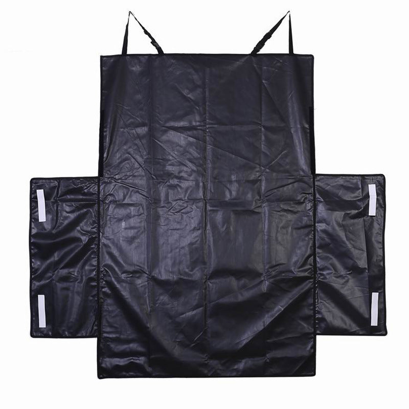 KFX-2544445 Waterproof Dog Car Mat with Paw Print Design for SUV Trunk Protection