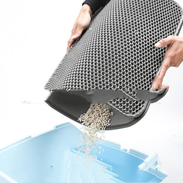 KFX-2547261 Double-Layer Washable EVA Cat and Dog Litter Mat in Multiple Colors