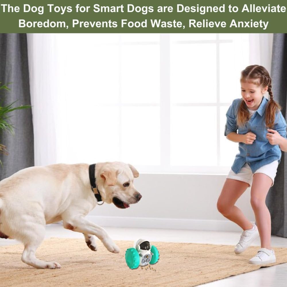 KFX-2552637 Interactive Food Dispenser Toy for Small Dogs and Cats - Durable Slow Feeder Puzzle for Problem-Solving and Weight Management