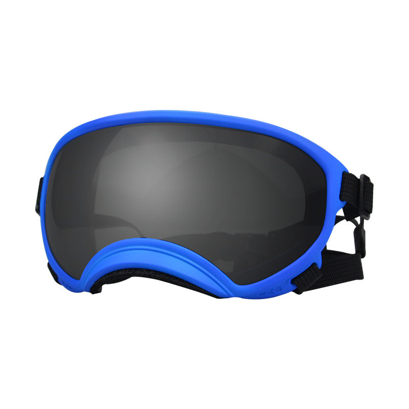 KFX-2552765 Ski Dog Goggles with Double Layer Anti-Fog Lens for Wind and Sand Protection