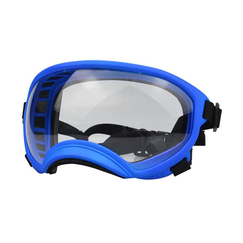 KFX-2552765 Ski Dog Goggles with Double Layer Anti-Fog Lens for Wind and Sand Protection