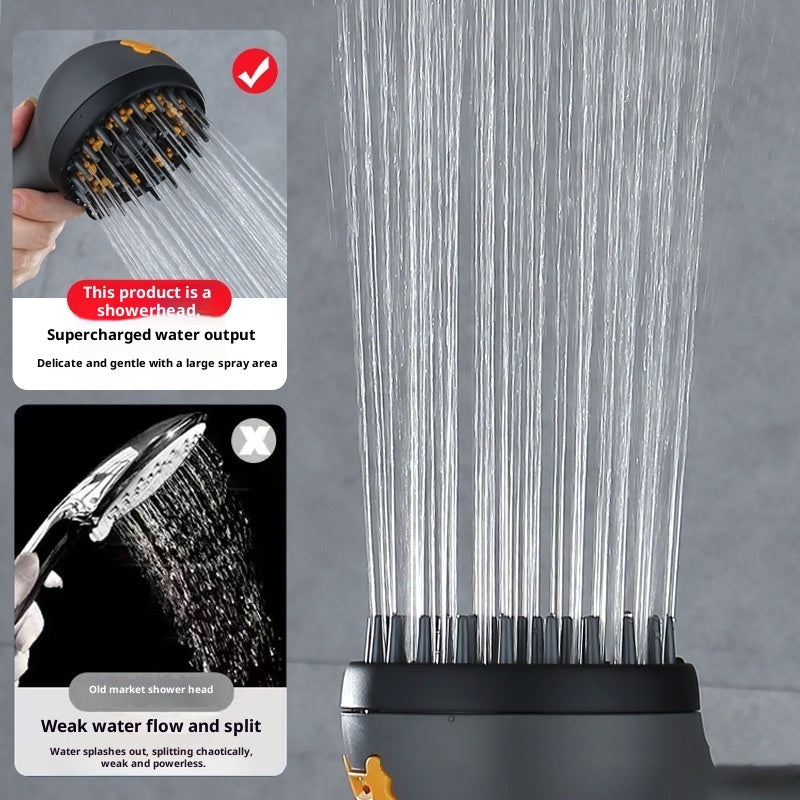 KFX-2553021 Portable Pet Dog Shower Nozzle for Massage and Rain Experience