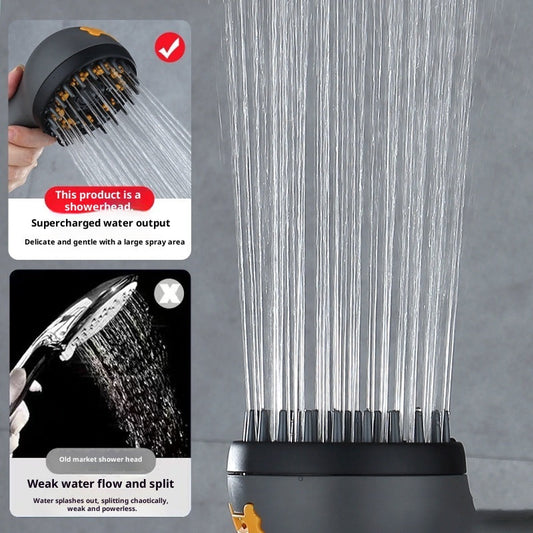 KFX-2553021 Portable Pet Dog Shower Nozzle for Massage and Rain Experience
