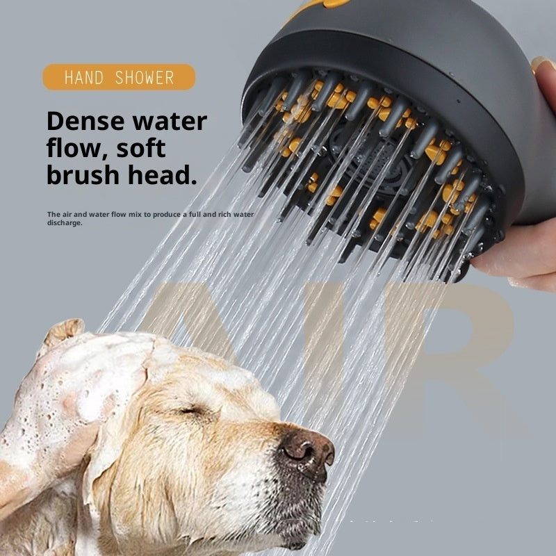 KFX-2553021 Portable Pet Dog Shower Nozzle for Massage and Rain Experience