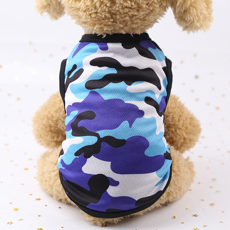 KFX-2559293 Stylish Cotton Vests for Pets in Various Designs and Sizes