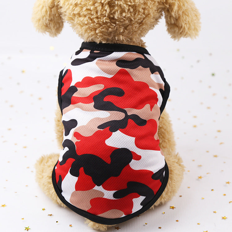 KFX-2559293 Stylish Cotton Vests for Pets in Various Designs and Sizes