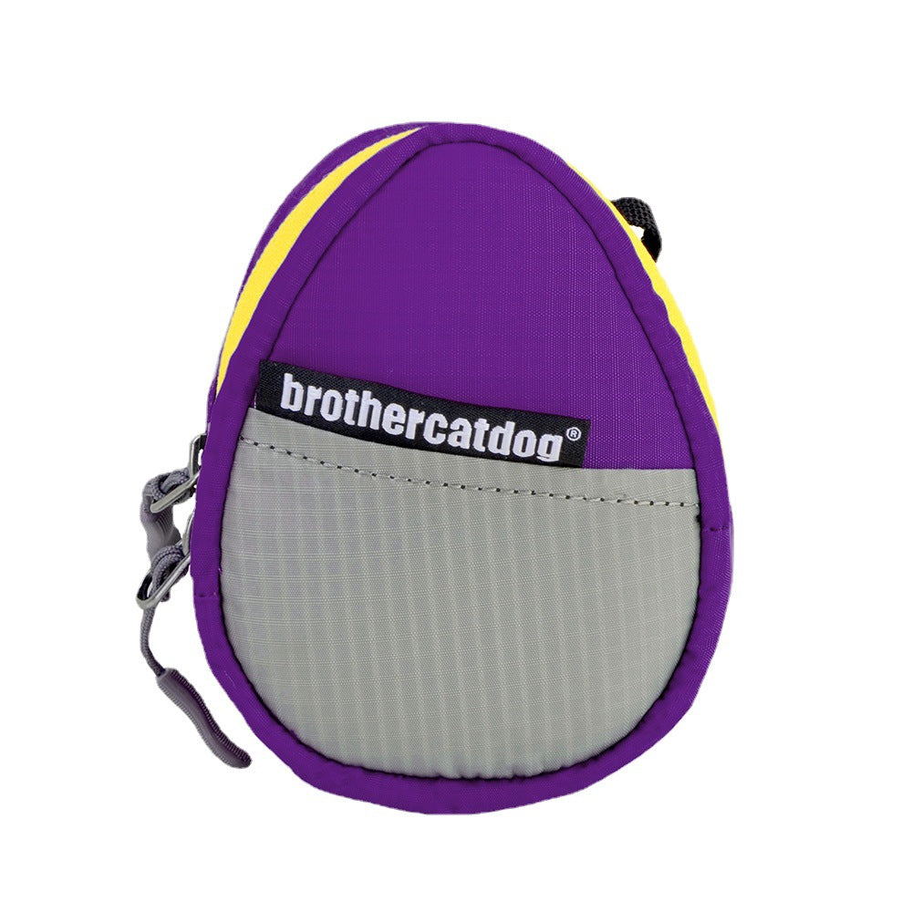 KFX-2560189 Adjustable Nylon Chest Strap and Leash Storage Bag for Pets - Available in Multiple Sizes and Colors