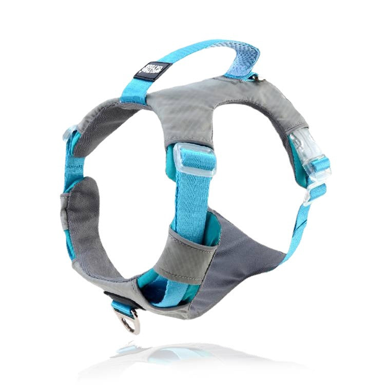 KFX-2560189 Adjustable Nylon Chest Strap and Leash Storage Bag for Pets - Available in Multiple Sizes and Colors