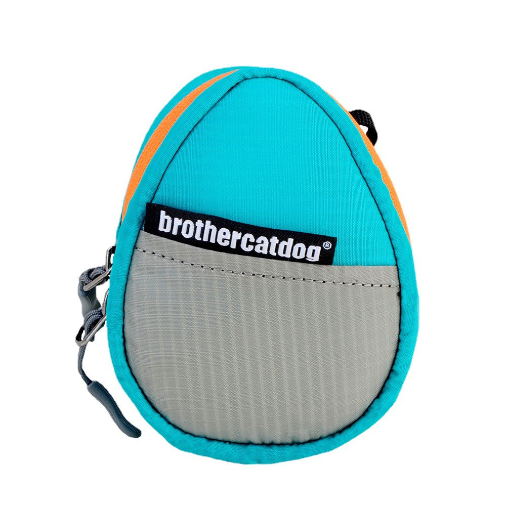 KFX-2560189 Adjustable Nylon Chest Strap and Leash Storage Bag for Pets - Available in Multiple Sizes and Colors