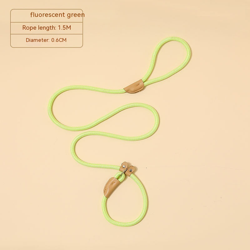 KFX-2560701 Hand-Held Nylon Leash for Dogs - Multiple Color Options Available