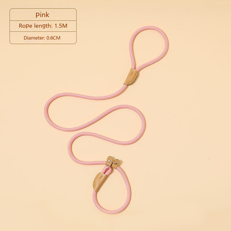 KFX-2560701 Hand-Held Nylon Leash for Dogs - Multiple Color Options Available