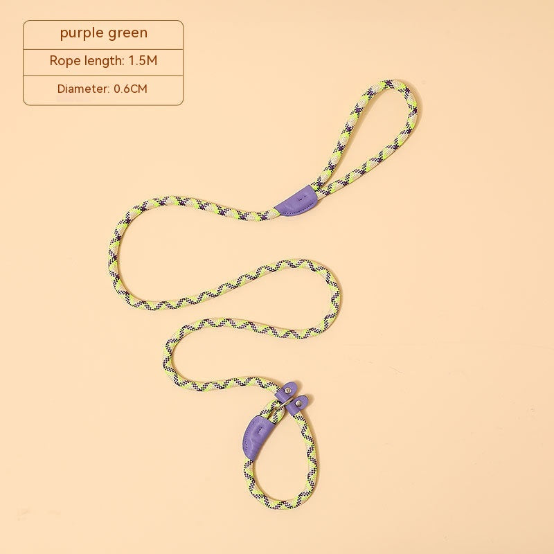KFX-2560701 Hand-Held Nylon Leash for Dogs - Multiple Color Options Available
