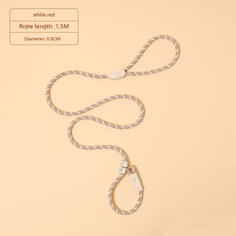KFX-2560701 Hand-Held Nylon Leash for Dogs - Multiple Color Options Available