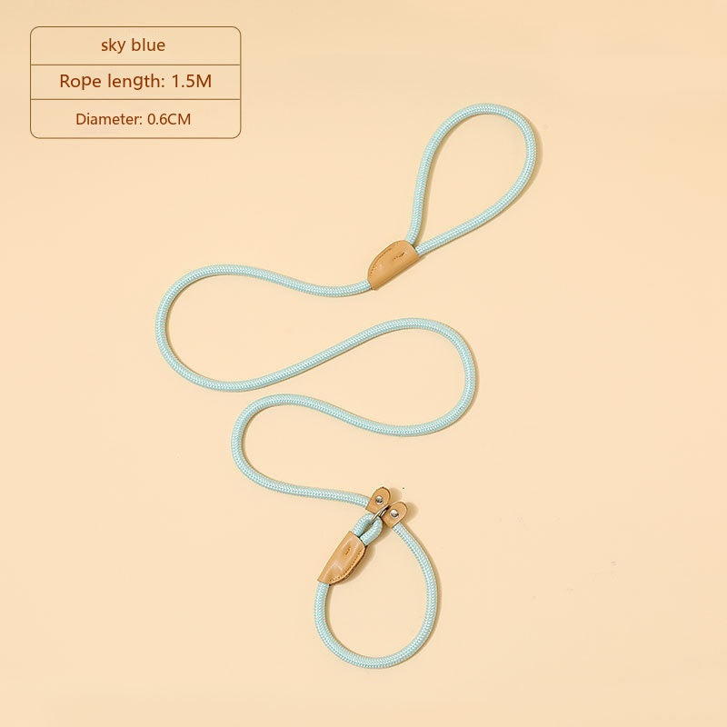 KFX-2560701 Hand-Held Nylon Leash for Dogs - Multiple Color Options Available