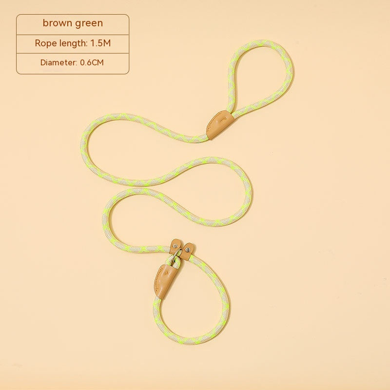 KFX-2560701 Hand-Held Nylon Leash for Dogs - Multiple Color Options Available