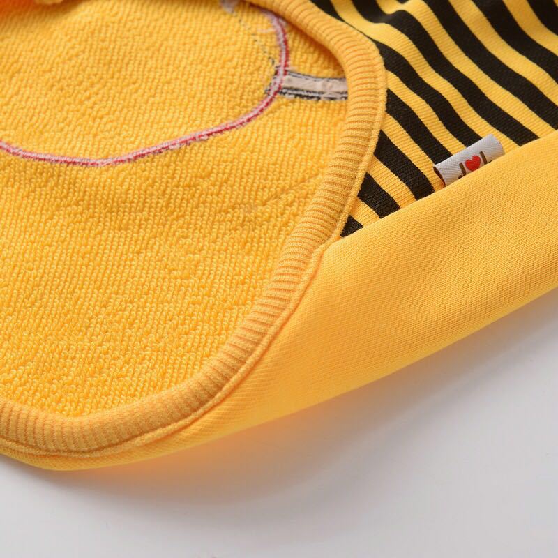 KFX-2561469 Stretch Cotton Terry Dog Vest for Small and Medium Breeds, Hair Loss Prevention in White and Yellow