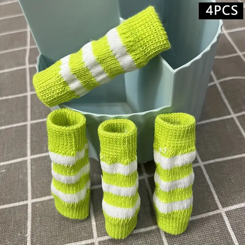 KFX-2563517 Knee and Leg Support Socks for Cats and Dogs - 4-Piece Set in Modern Minimalist Style
